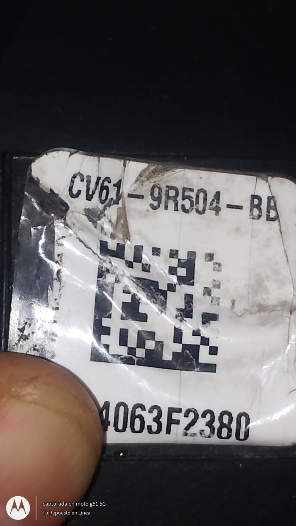 IMG_20250816_115029730 Ford Fusion Titanium 2.0L 2014 Manguera Conducto Filtro Aire CV61-9R504-BB