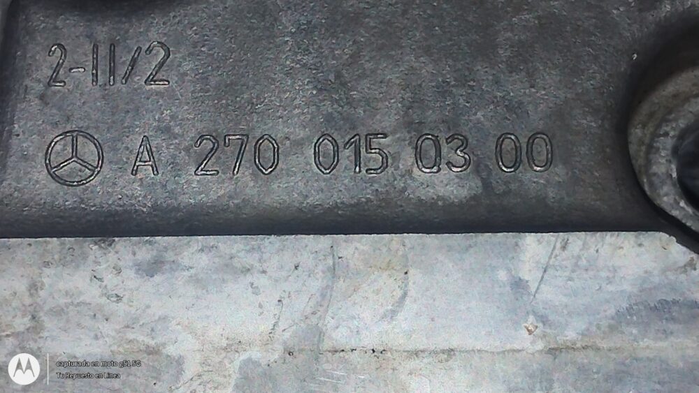 IMG_20250829_154255734 Mercedes-benz Cla 200 2013-2016 Tapa De Distribución Motor