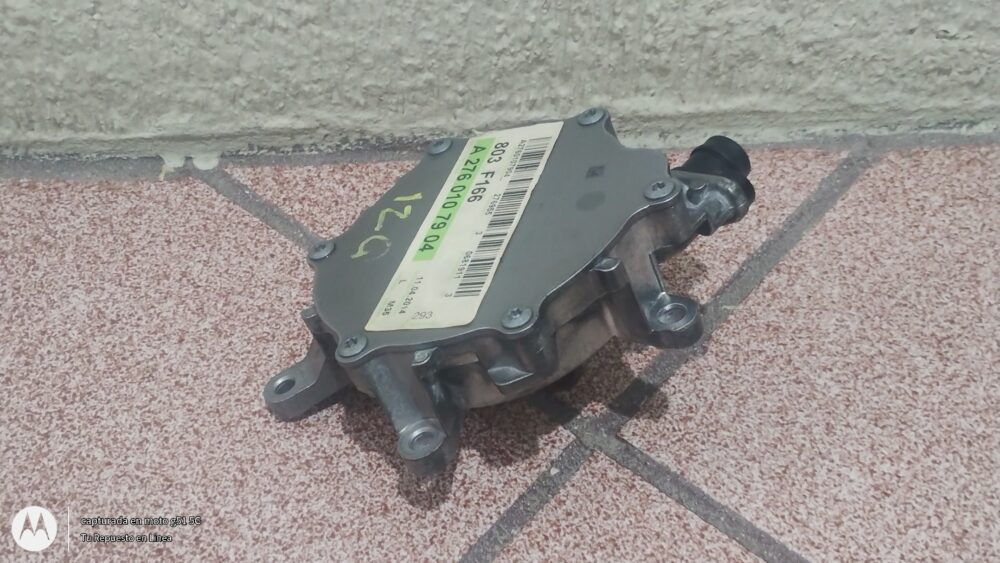 Mercedes-Benz ML 350 AMG 2014 Bomba de Vacío Motor M276 A2760107904