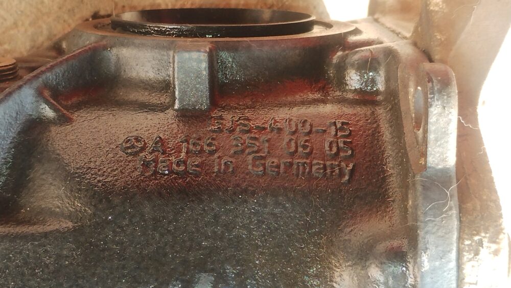 Mercedes-Benz ML350 12-15 Diferencial Trasero 4MATIC A1663502614