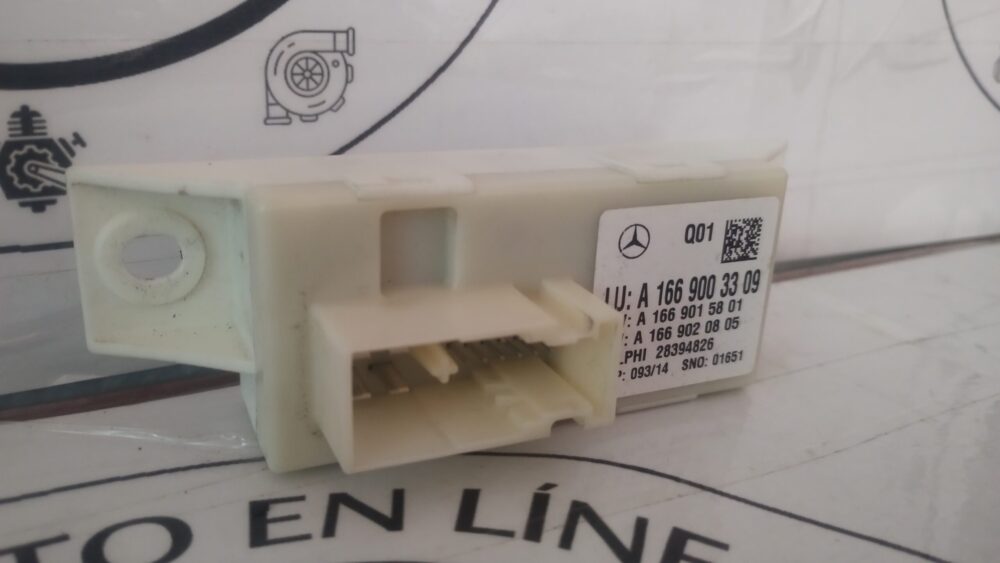 Mercedes-Benz ML 350 AMG 2014 Módulo Control Nivelación Faros OEM A1669003309