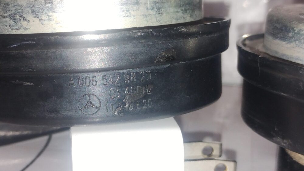 Mercedes-Benz ML 350 AMG 2014 Juego Claxon 400/500Hz OEM