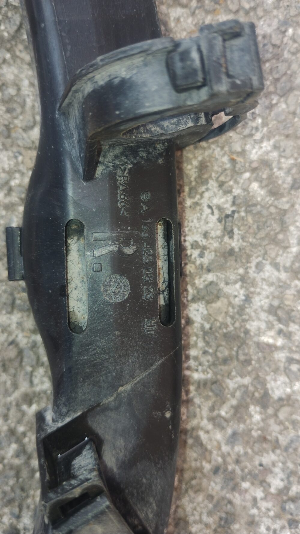 Mercedes-Benz ML350 2012-2015 W166 Brazo Trasero Derecho A1663260328