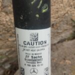 Mercedes-Benz ML 350 AMG 2014 Amortiguador Trasero Derecho OEM A1663261500