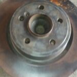 Mercedes-Benz CLA 200 2014 Disco Freno Trasero Izquierdo Con Maza OEM A2463340006