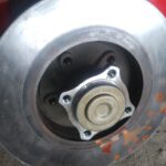 Mercedes-Benz CLA 200 2014 Disco Freno Trasero Izquierdo Con Maza OEM A2463340006