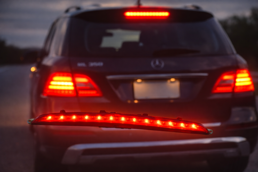 Mercedes-benz Ml 350 2014 Luz Central Trasera A1668200054