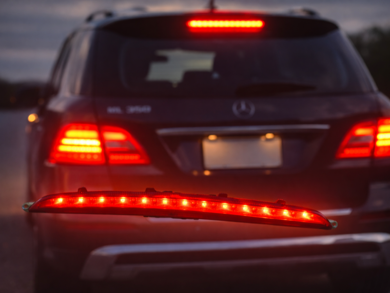 Mercedes-benz Ml 350 2014 Luz Central Trasera A1668200054