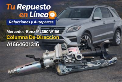 Mercedes-Benz ML350 2012-2015 Columna De Dirección A1664601316