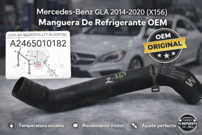 Mercedes-Benz CLA 200 2013-2016 Manguera Radiador Izq A2465010182