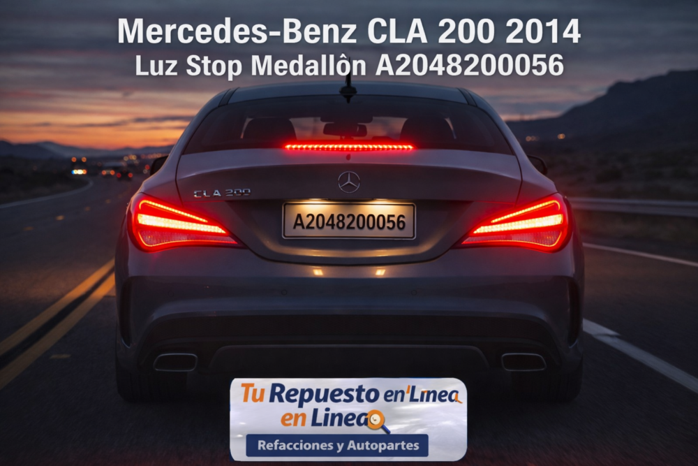 Mercedes-benz Cla 200 2014 Luz Stop Trasera A2048200056