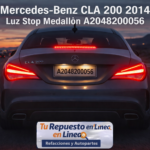 Mercedes-benz Cla 200 2014 Luz Stop Trasera A2048200056