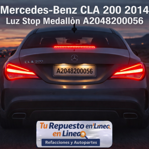 210c05ea-b8cc-4be9-8e27-6f28bb8950f4 Mercedes-benz Cla 200 2014 Luz Stop Trasera A2048200056