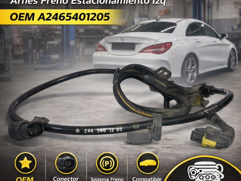 24aafee3-8f68-4a3d-9c5b-90d08145a212 Mercedes-benz Cla 200 Arnés Freno Estacionamiento Izquierdo