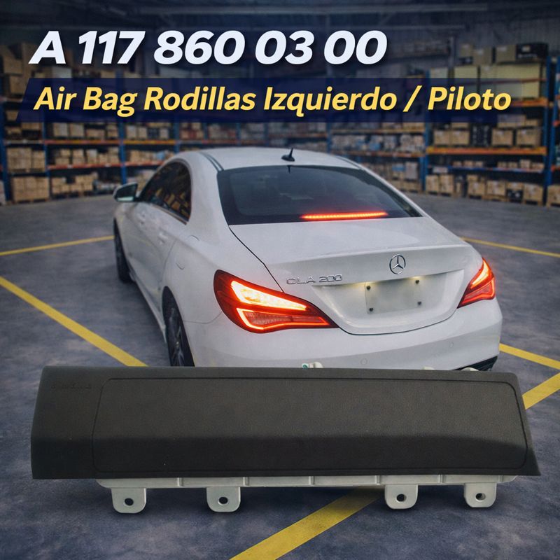 Mercedes-benz Cla 200 2013-2016 Airbag Rodilla Izq A1178600300