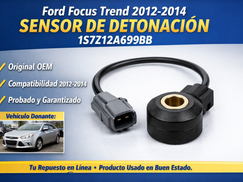 5d669b9f-7347-4d78-a6e6-1abb62c1fbec Ford Focus Trend 2012-2014 Sensor De Detonación 1s7z12a699bb