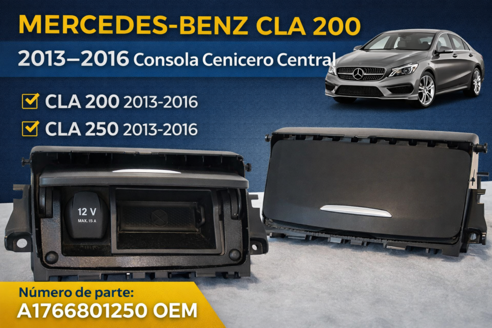 Mercedes-benz Cla 200 2013-2016 Consola / Cenicero Central