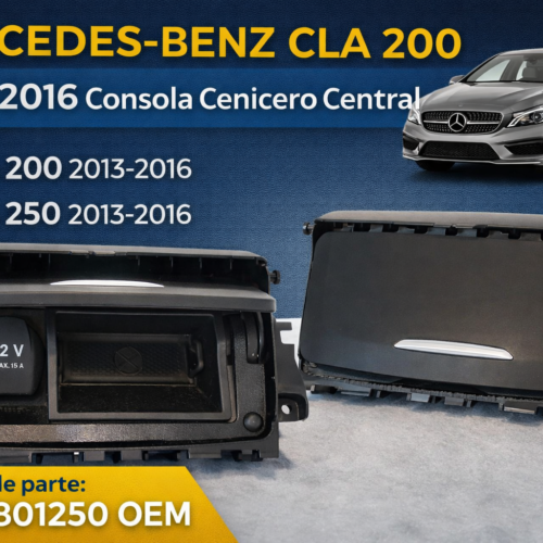 6d1edeab-5e9e-4b14-bd12-94d501947faf Mercedes-benz Cla 200 2013-2016 Consola / Cenicero Central
