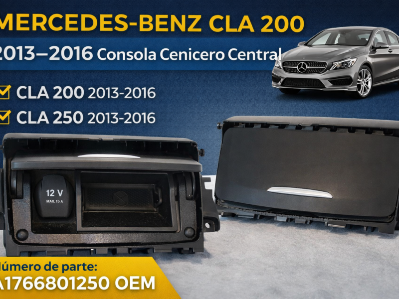 6d1edeab-5e9e-4b14-bd12-94d501947faf Mercedes-benz Cla 200 2013-2016 Consola / Cenicero Central