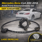 Mercedes-benz Cla 200 Arnés Freno Estacionamiento Derecho