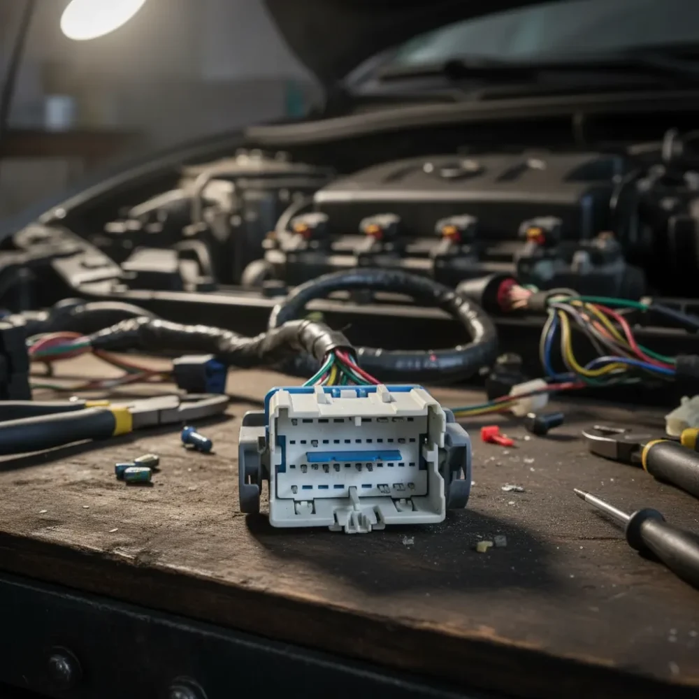 Ford Focus 2013-2016 Conector BCM 40 Pines Mixto OEM Delphi