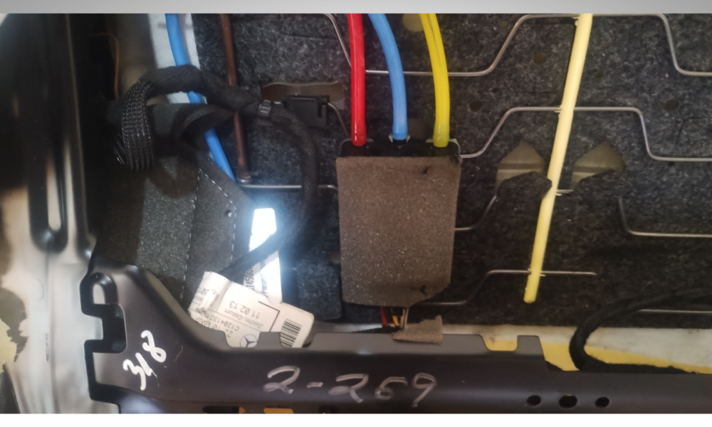 Mercedes-benz Cla 200 2014 Respaldo Piloto Sin Airbag