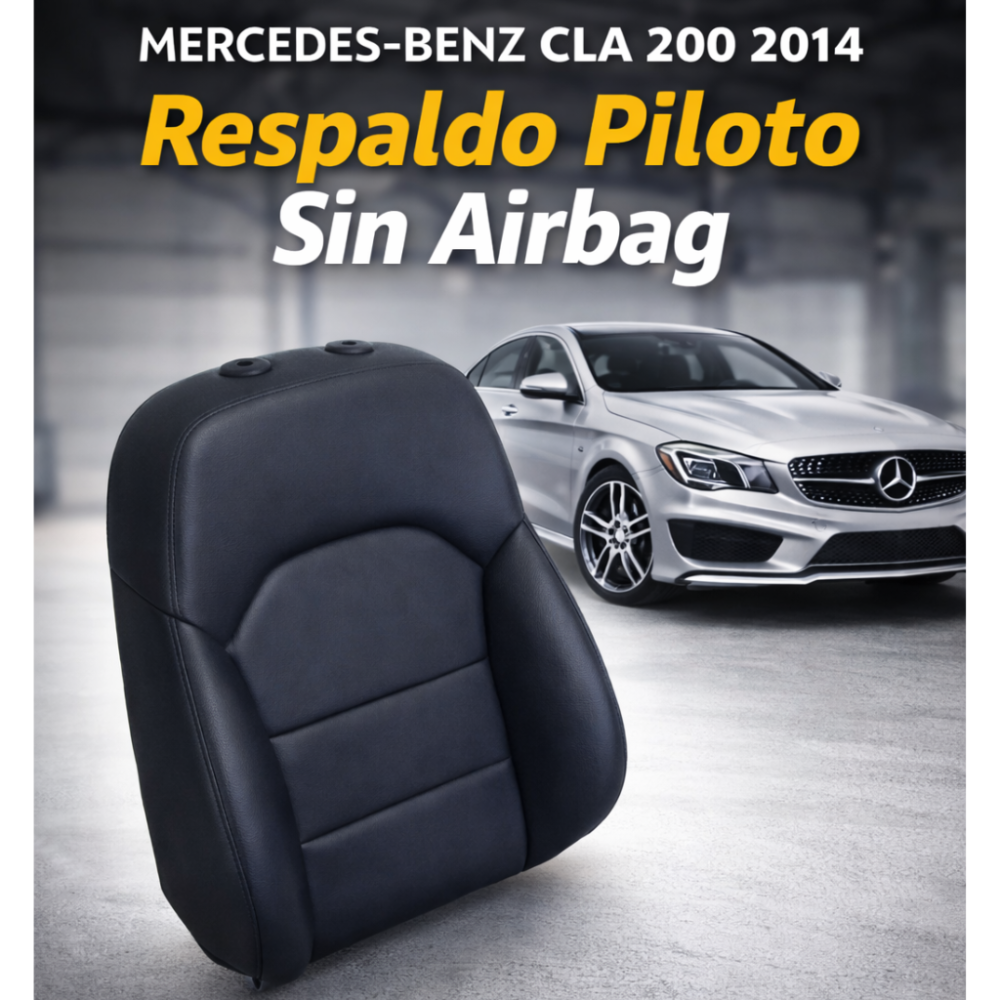 Mercedes-benz Cla 200 2014 Respaldo Piloto Sin Airbag