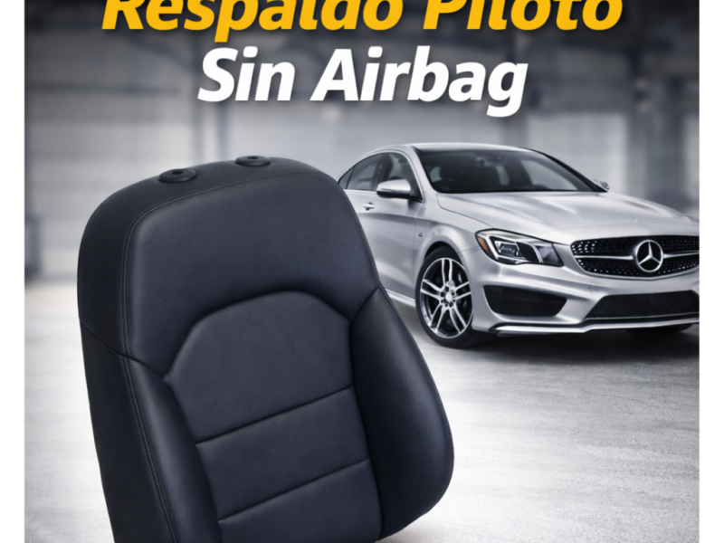 Diseño sin título (7) Mercedes-benz Cla 200 2014 Respaldo Piloto Sin Airbag