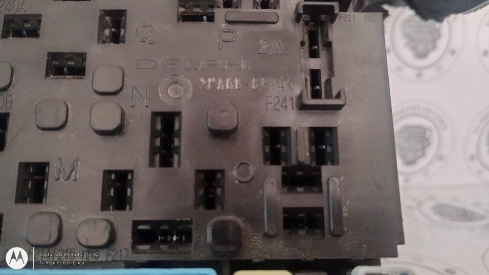 Mercedes-benz Cla 200 2014 Caja Fusibles Motor A2469060093