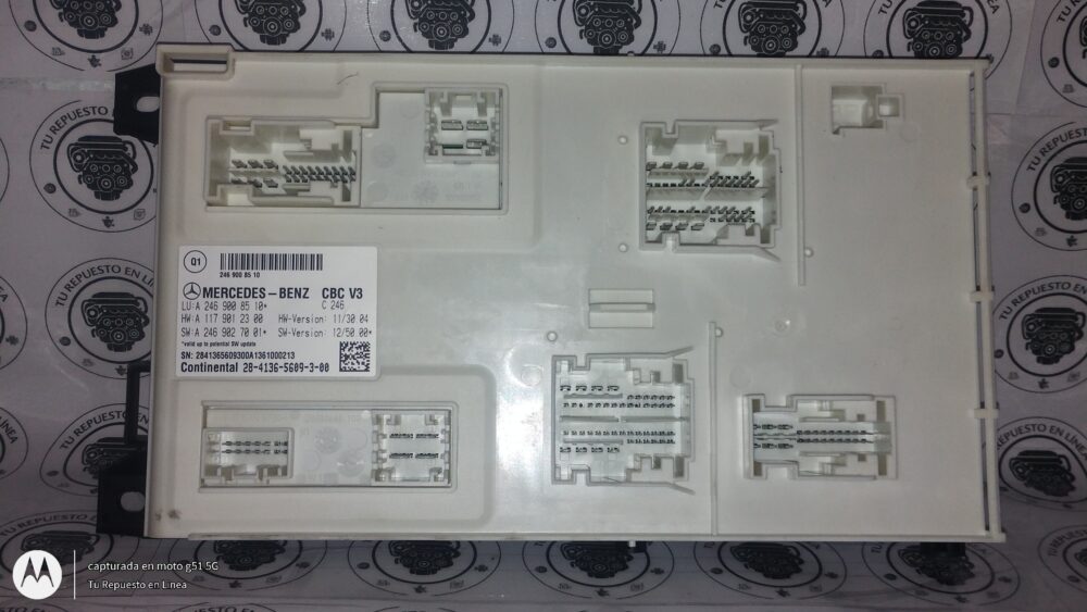 Mercedes-benz Cla 200 2014 Módulo Cbc A2469008510