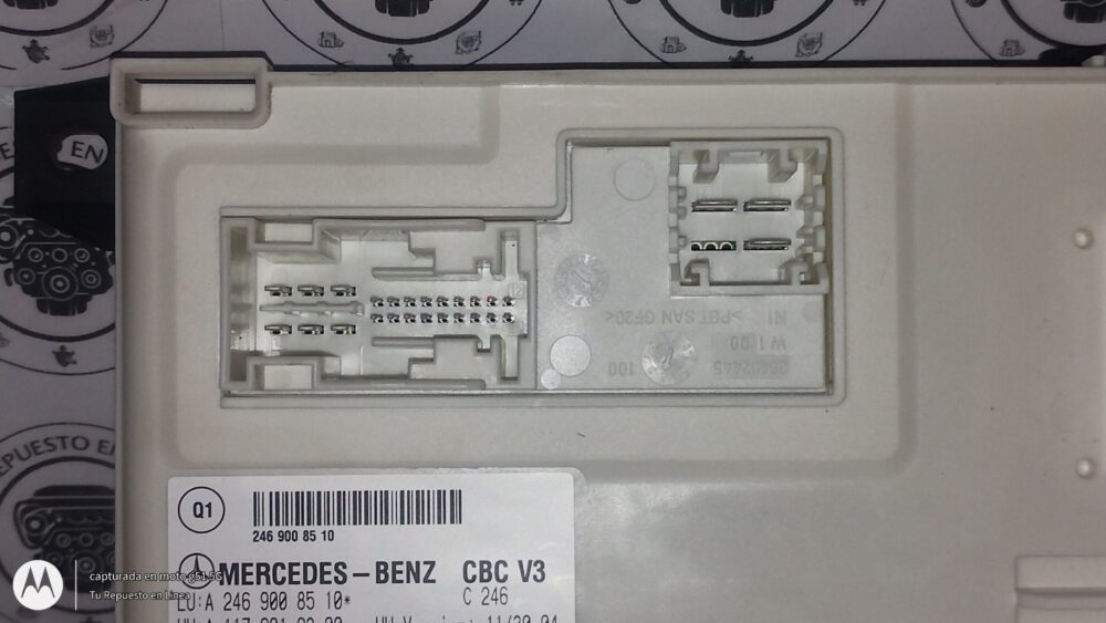 Mercedes-benz Cla 200 2014 Módulo Cbc A2469008510