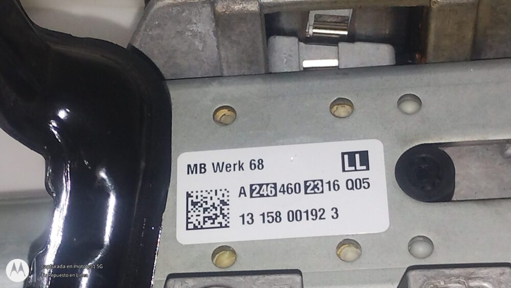 Mercedes-benz Cla 200 2014 Columna Dirección A2464600409