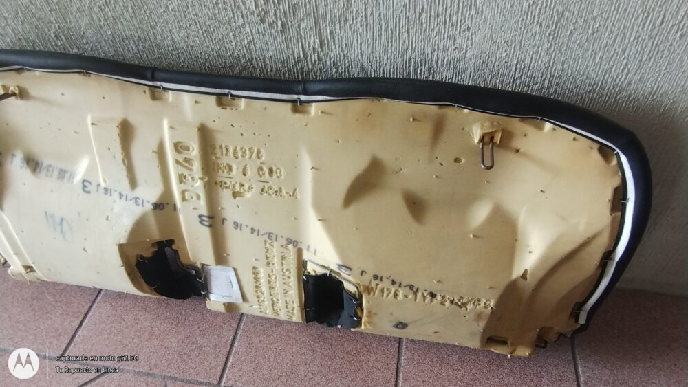 IMG_20250904_100114422 Mercedes-benz Cla 200 Asiento Trasero Base A1769201000 Oem