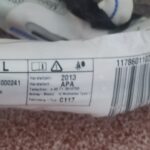 Mercedes-benz Cla 200 2014 Bolsa De Aire Cortina A1178601102