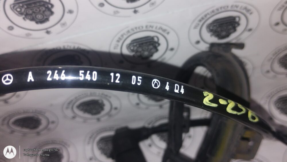 Mercedes-benz Cla 200 Arnés Freno Estacionamiento Izquierdo