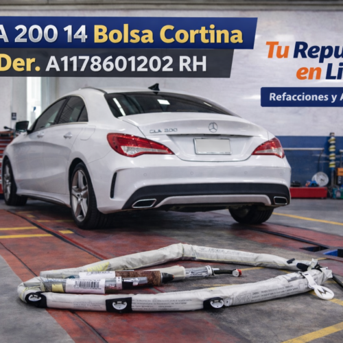 b70479e8-46e7-4fa5-8a25-f924df7d7a97 Mercedes-benz Cla 200 2014 Bolsa De Aire Cortina A1178601202