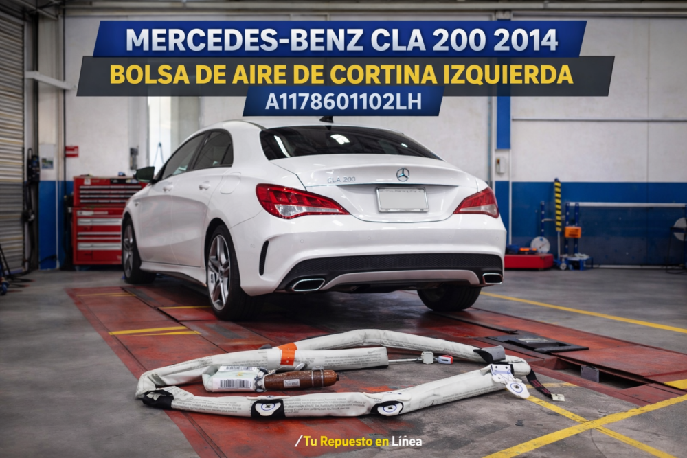Mercedes-benz Cla 200 2014 Bolsa De Aire Cortina A1178601102