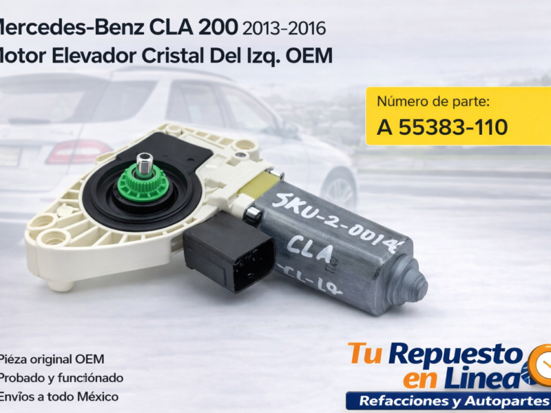 e349c9c7-2752-4b9c-8408-2158ebec70c2 Mercedes-benz Cla 200 13-16 Motor Elevador Cristal Del Izq