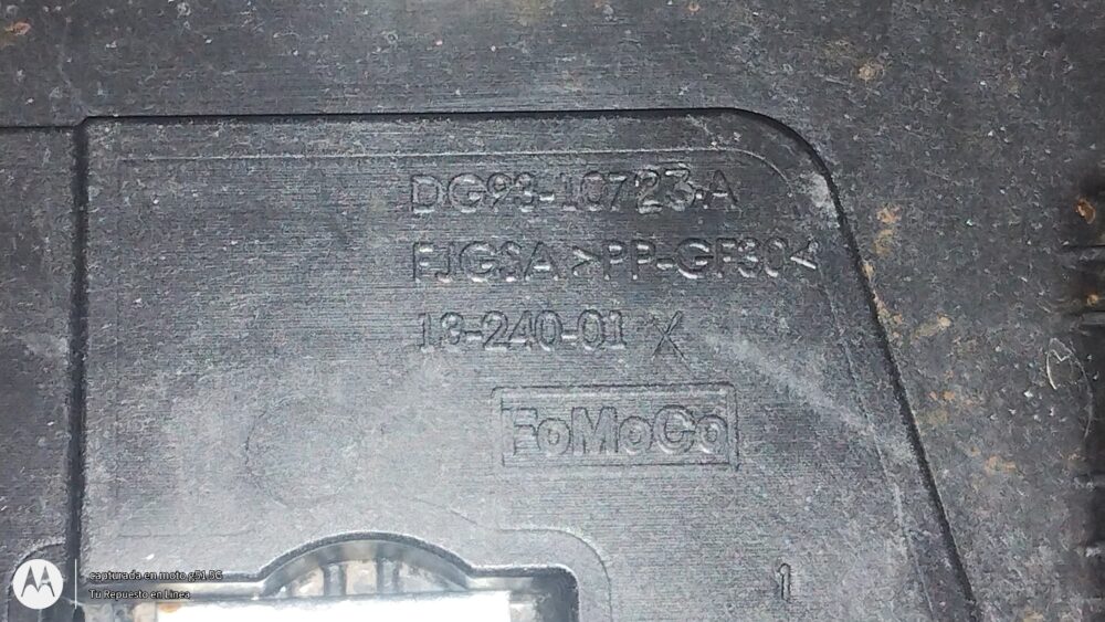 Ford Fusion Titanium 2.0l 2013-2016 Base Batería Dg93-10723a