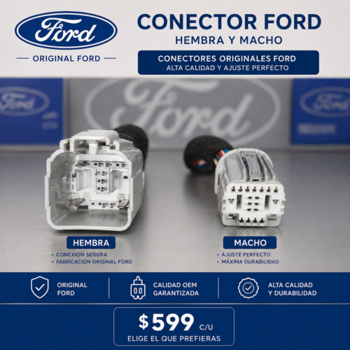 c5ed7189-8bdf-41f0-9292-a6e2ccd60544 Ford Fusion Focus 13-16 Conector Arnés Principal Bcm Set M/h