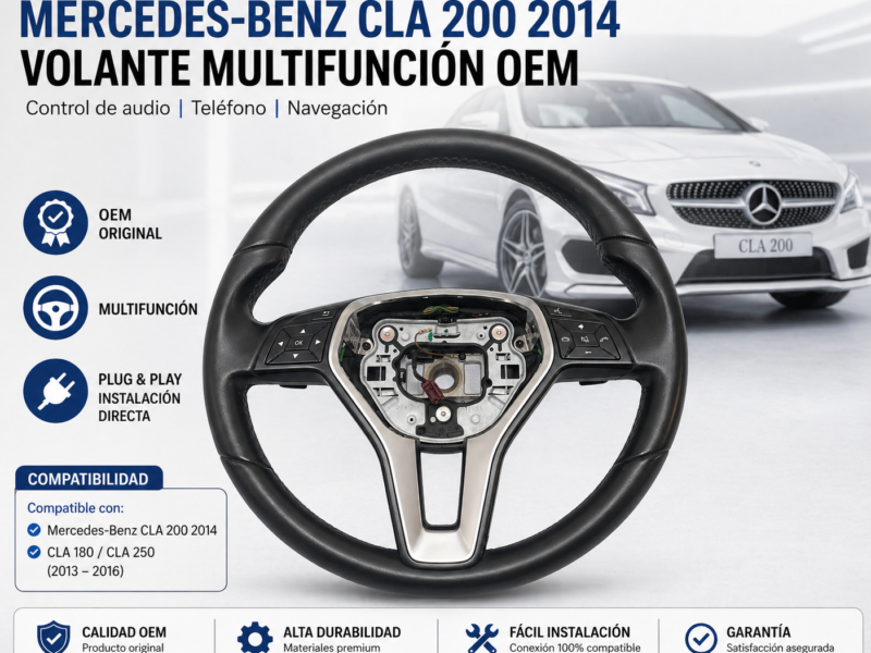 0fce5e81-c4a6-45ad-8758-23edcd5d21a8 Mercedes Benz Cla 200 2014 Volante Multifuncióna2184609103