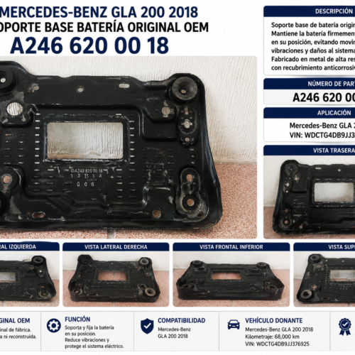 Mercedes-benz Cla 200 2014 Base De Batería Oem A246 620 0018