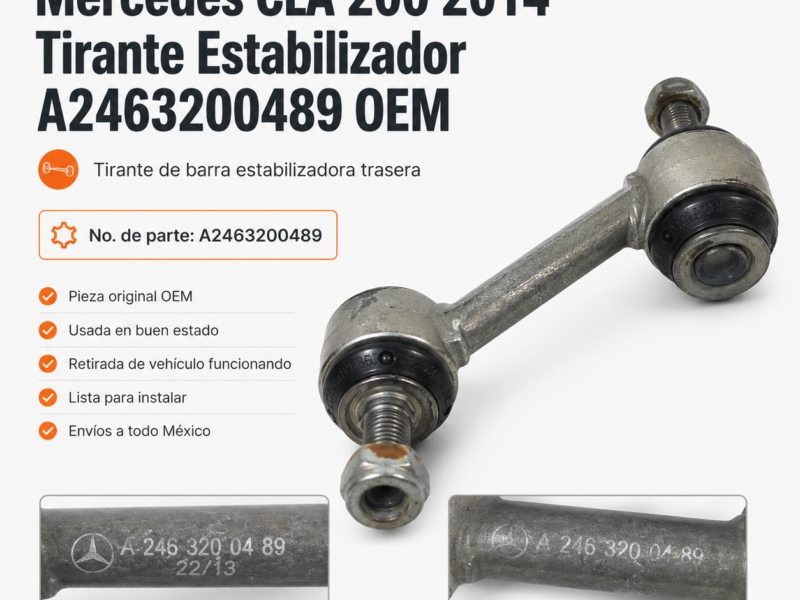 442c263e-67b0-4318-a46f-4598a7c64b6d Mercedes Cla 200 2014 Tirante Estabilizador A2463200489 Oem