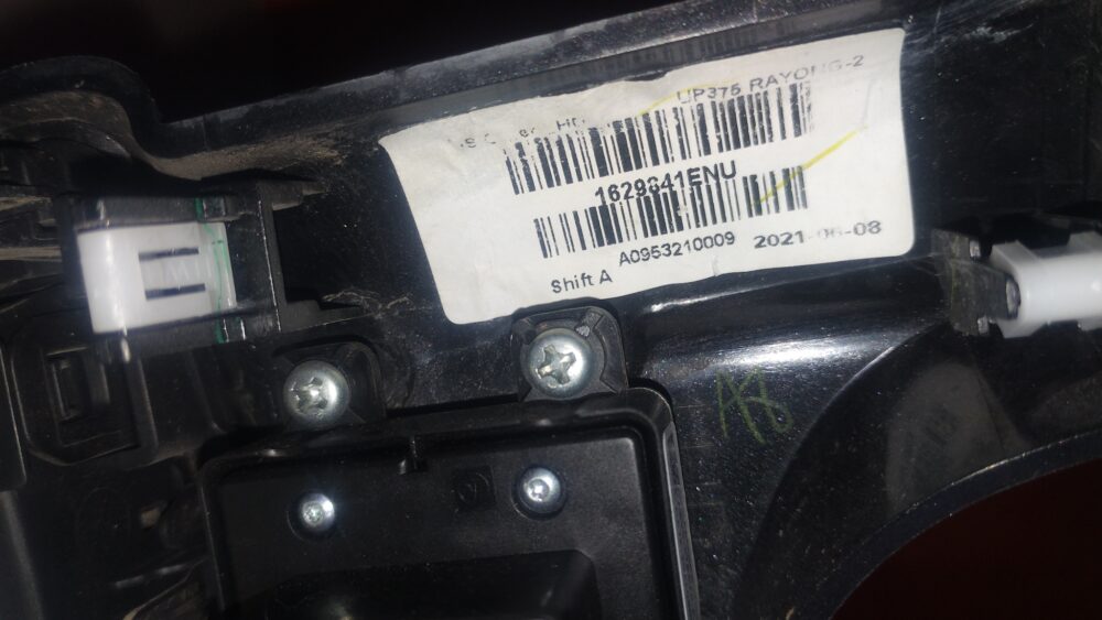 Ford Ranger Xlt 16 -22 Rejilla Izq Control Espejos Oem Usada
