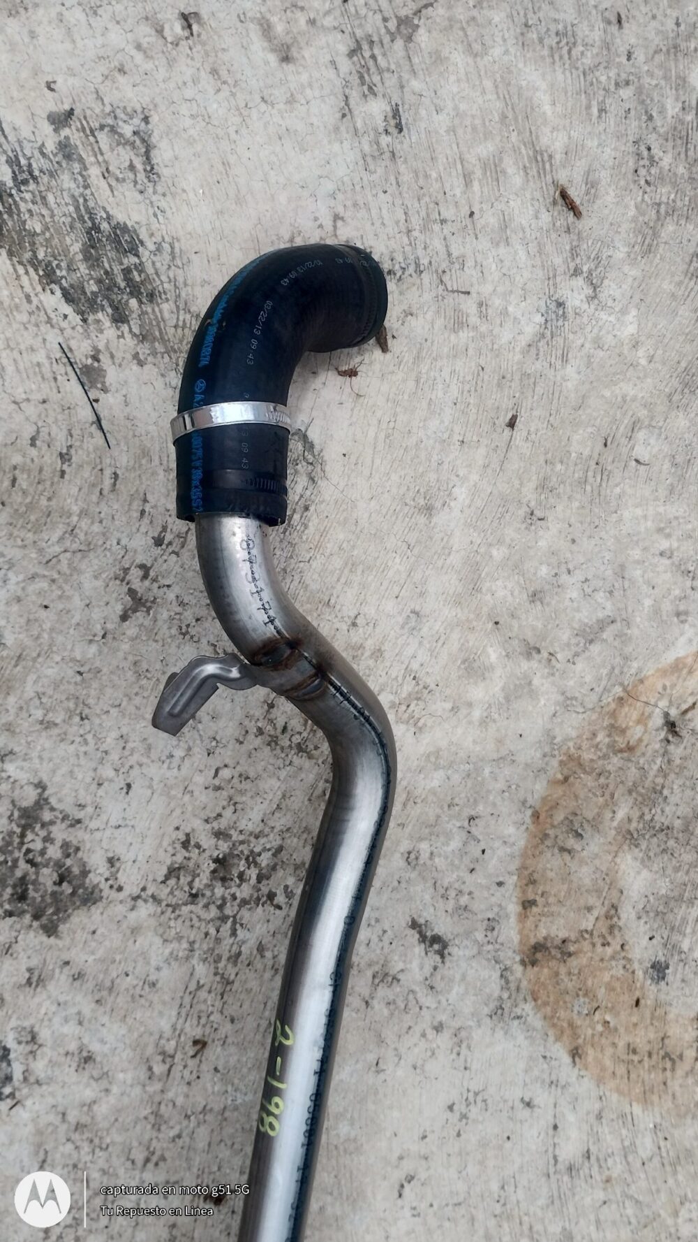 Tubo / Cuello De Llenado De Gasolina Mercedes-benz Cla W117