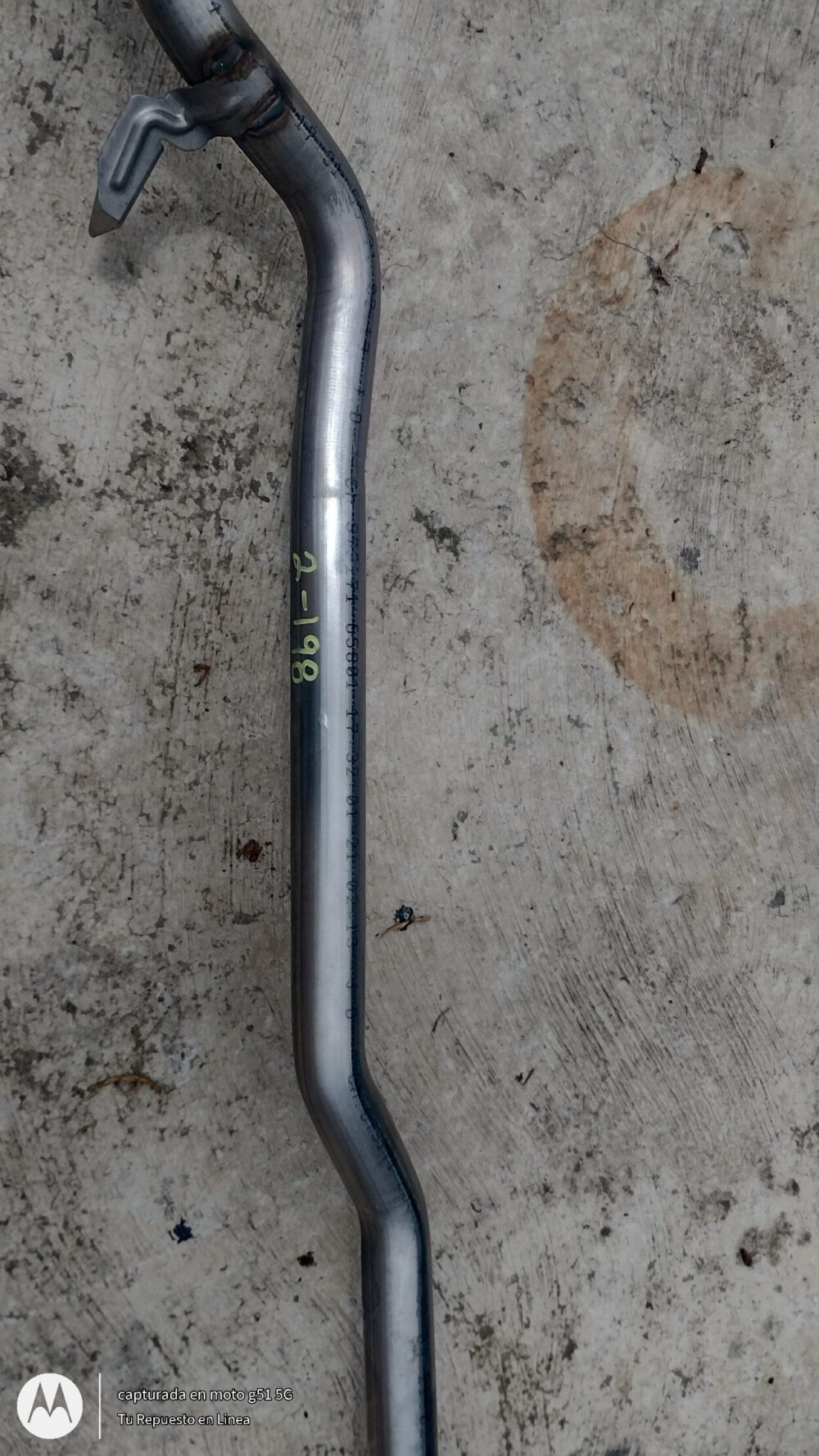 Tubo / Cuello De Llenado De Gasolina Mercedes-benz Cla W117