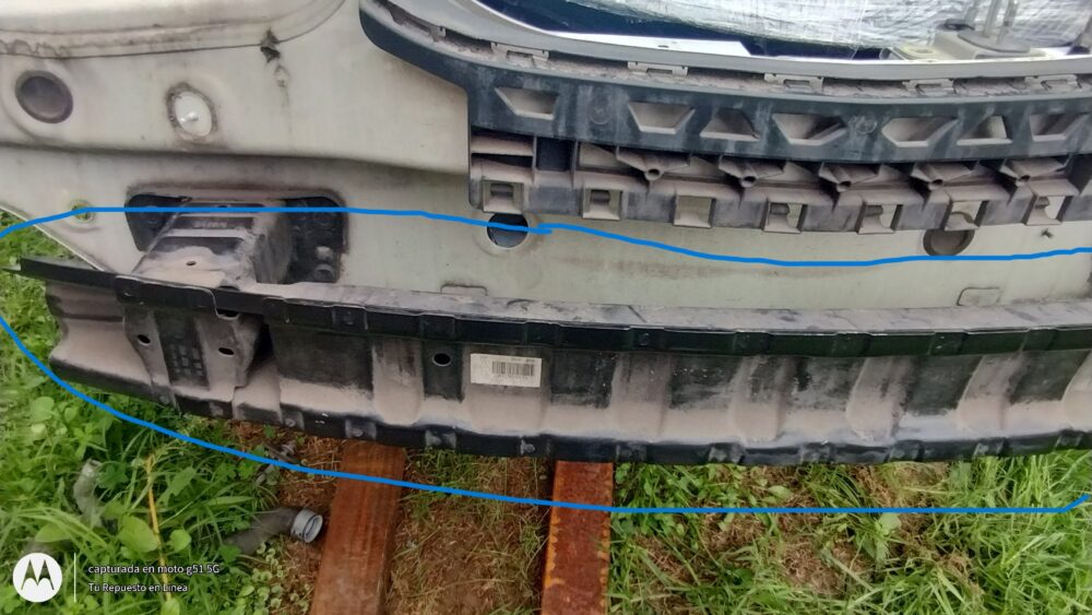Refuerzo Defensa Trasera Mercedes Cla 200 2014 A1176100014