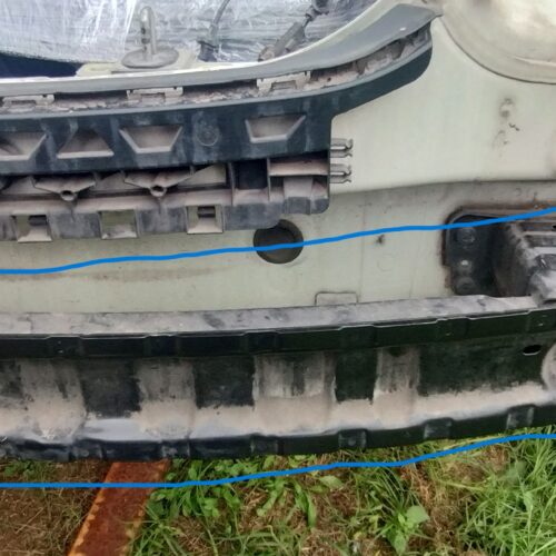 Refuerzo Defensa Trasera Mercedes Cla 200 2014 A1176100014
