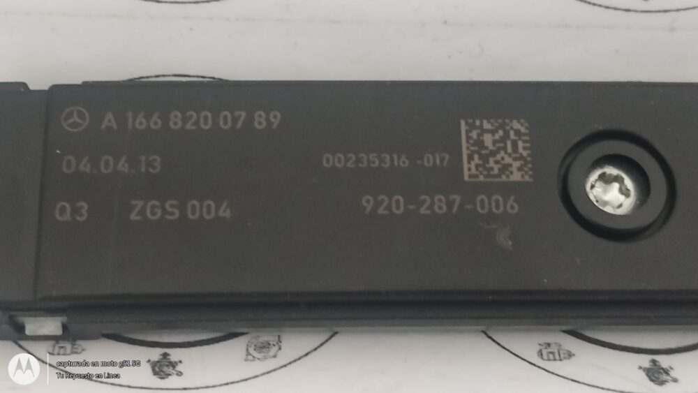 IMG_20250912_145042316 Mercedes-benz Cla 200 2014 Modulo Amplificador Antena A1668200789