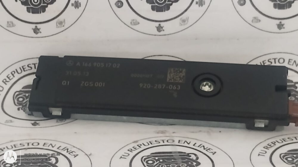 IMG_20250912_145956593 Mercedes-benz Cla 200 2014 Módulo Amplificador Antena A1669051702